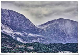 Mountains behind Eidfjord.